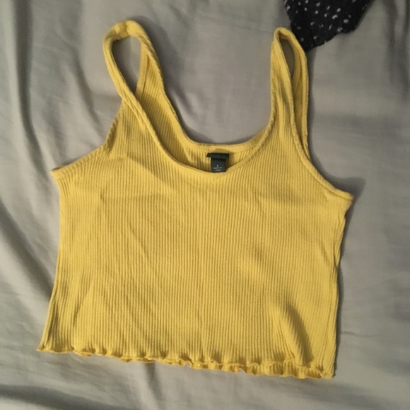 Yellow crop top - Picture 1 of 2